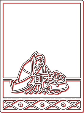 Basit Renk Gölgesi Hyakunin Isshu Soshoushi