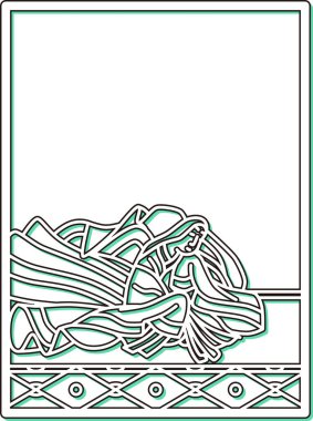 Basit Renk Gölgesi Hyakunin Isshu Sei Shonagon