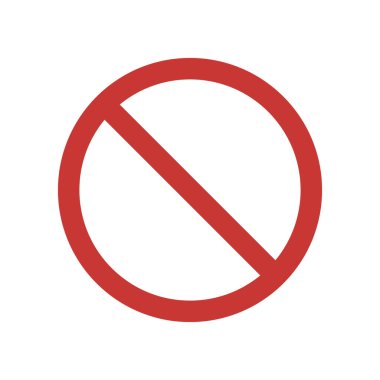 Mini işaretin tek renk çizimi: Araçlar kapalı