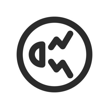 Mini işaret kornosu bölümünün çizgi çizimi