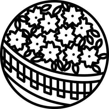 Çizgiler dairesel mini hanafuda perde Yayoi kiraz çiçekleri Mart kiraz çiçekli perde