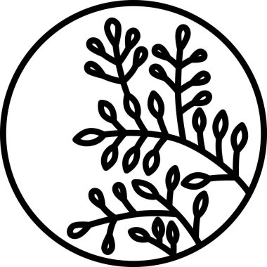 Çizgi çizimi dairesel mini hanafuda Bunzuki Hagi July Hagi pisliği