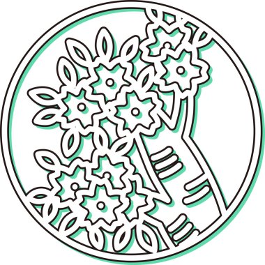 Renk gölgesi dairesel mini hanafuda Yayoi kiraz çiçeği Mart kiraz çiçeği süprüntüleri