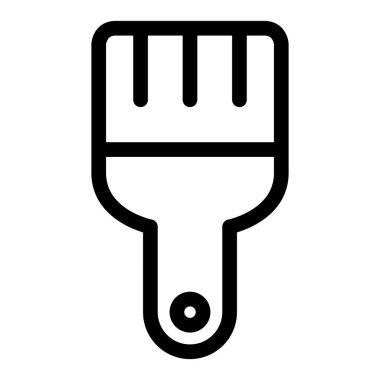 Satır çizim aracı tek simge fırçası