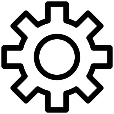 Satır çizimi aracı tek öge simge dişlisi