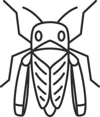 Mini böcek ikonu Tonosama çekirgesi