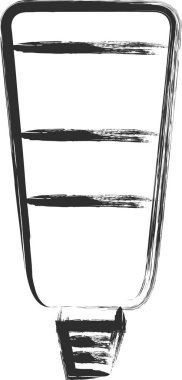 Fırça yazma materyalleriyle ilgili tek öge simgesi: Resim