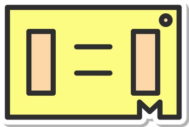 Çıkartma istasyonu ile ilgili tek öge simgesi bileti