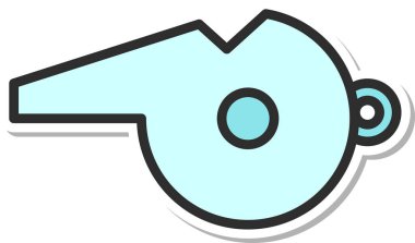 Çıkartma istasyonu bağlantılı tek öge düdüğü