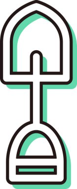 Renk gölge çalışma aracı tek öge kepçesi