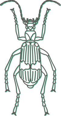 Renk Gölgesi Böceği simgesi Mydelago böceği