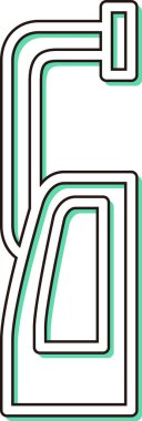 Renk gölge istasyonu ile ilgili tek öge simgesi tırabzanı