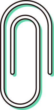 Renkli gölge öğretme araçları ile ilgili tek öge simgesi klibi