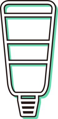 Renkli gölge öğretim materyalleriyle ilgili tek öge simgesi: Boya