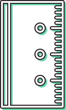 Renkli gölge öğretim materyalleriyle ilgili tek öge simgesi: Yönetici