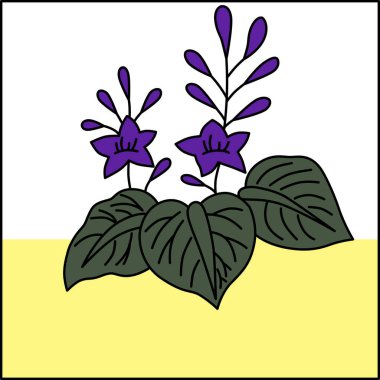 Renk karesi Hanafuda Aralık paulownia süprüntüleri