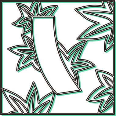 Renkli Gölge Meydanı Hanafuda Kannazuki Sonbaharı Mavi Kısacık Ekim Sonbahar Yaprakları Mavi Kısa