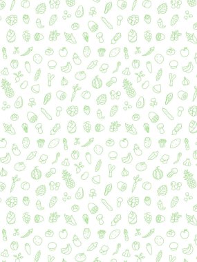 Sebze mantarı duvar kağıdı çizimi