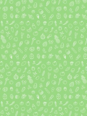 Sebze mantarı duvar kağıdı çizimi