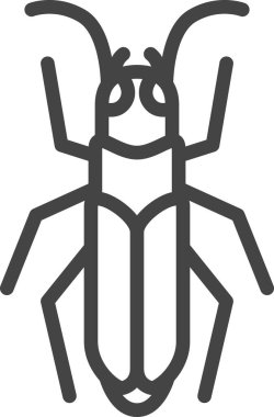 Çizginin tek simgesi Myelago böceği çizer