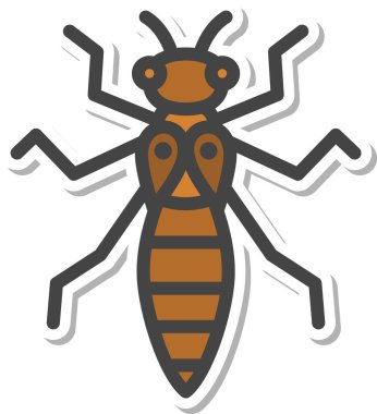 Çıkartma mini böcek simgesi Yago