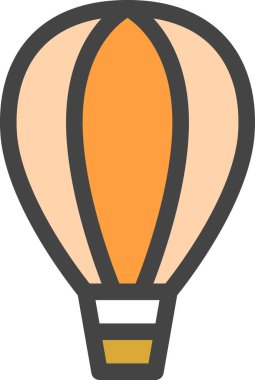 Color vehicle-related single item icon balloon clipart