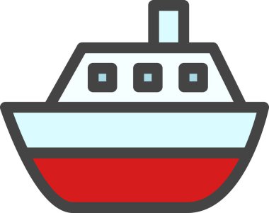 Renklerle ilgili tek simge yolcu gemisi