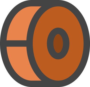 Renk okulu malzemelerine ilişkin tek öge simgesi: Sakız bandı