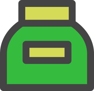 Renk okulu malzemeleri ile ilgili tek öge simgesi yapıştırıcısı