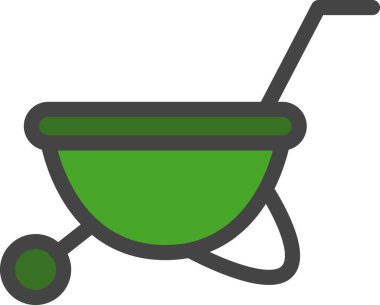 Renk araçlarıyla ilgili tek öge simgesi taşıma tramvayı