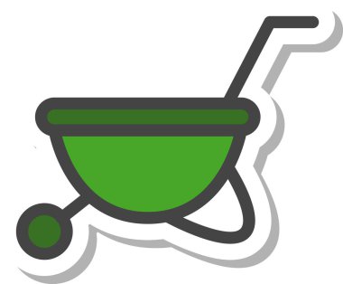 Çıkartma araçları ilgili tek öge simgesi taşıma tramvayı