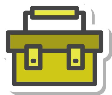 Çıkartma aracı ile ilgili tek öge simgesi araç kutusu