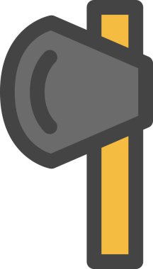 Renk araçları ile ilgili tek parça simgesi ax