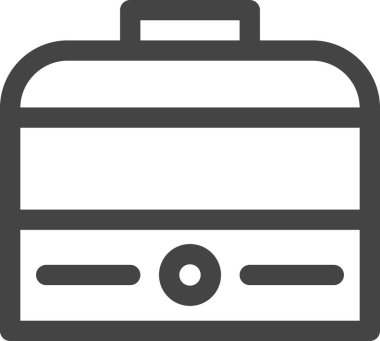 Günlük ihtiyaçlarla ilgili tek bir öğe simgesi çizimi ev aletleri nemlendirici