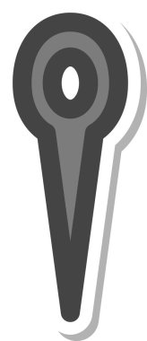 Ev aletleri için tek etiket simgesi: Dikiş iğnesi