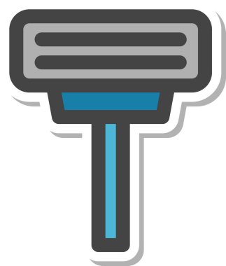 Ev aletleri için tek etiket simgesi: Tıraş edici