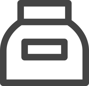 çizgi çizimi okul malzemeleri ilgili tek simge: Yapıştırıcı