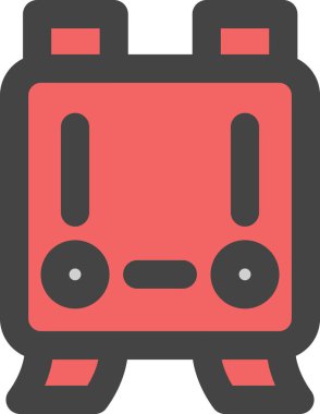 Okul malzemeleri ikonu: okul çantası