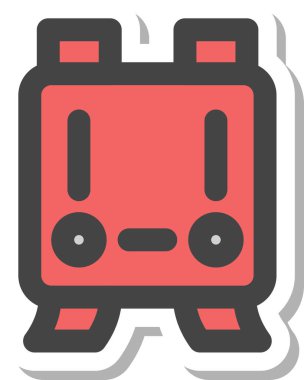 Çıkartma Okulu malzeme ikonu: Okul çantası