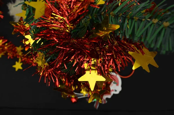 Plantilla Navidad Tradicional Agradable Brillante Decoración — Foto de Stock