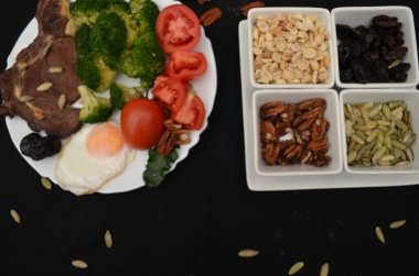 Özel ketojenik diyet tabanlı yemek