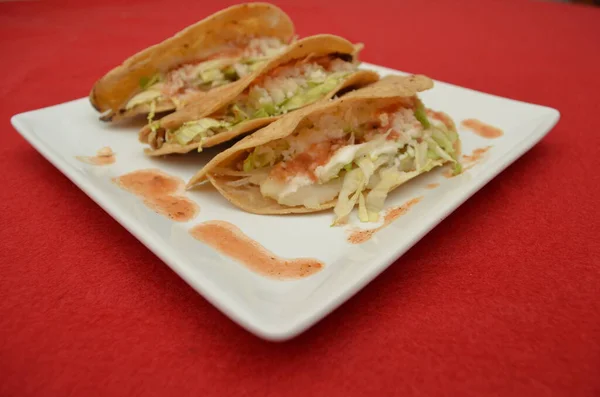 Stock image Colorful Homemade Traditional Mexican Quesadilla