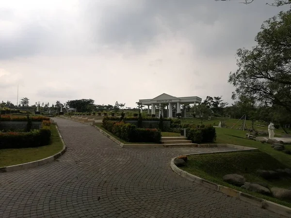 Luxurious Cemetery Indonesia — Stock Photo, Image