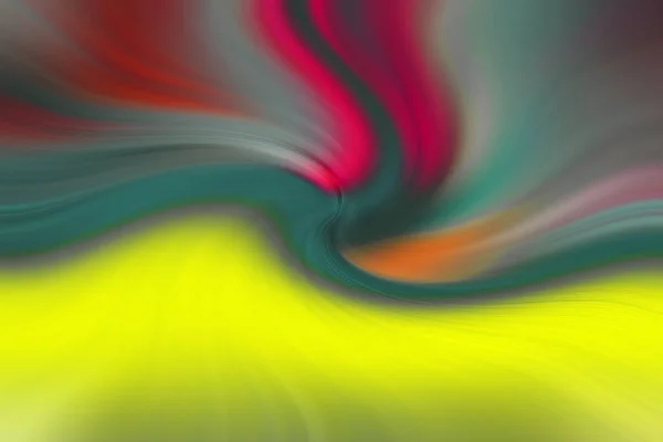色彩斑斓的背景 线条曲折 明亮的彩虹旋涡背景 扭曲螺旋的彩虹射线 — 图库照片