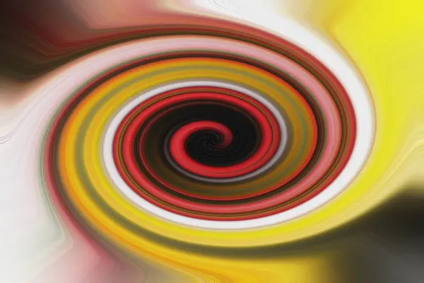 Una Spirale Linee Lunghe Colorate Elegante Sfondo Creativo Astratto Linee — Foto Stock