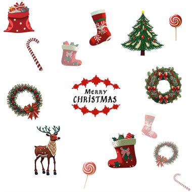 Kusursuz bir Noel deseni. Yeni yıl şablonu, Noel pikseli deseni. Kusursuz desen