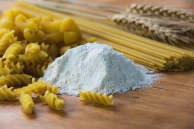 The concept of preparing various types of homemade pasta from organic grain