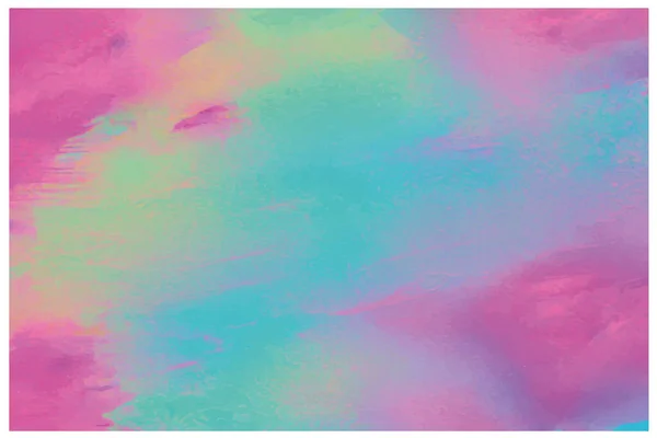 Pastel Barva Abstraktní Pozadí Vodní Malby — Stockový vektor