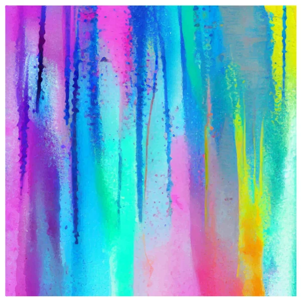 Pastell Färg Med Vatten Målning Bakgrund — Stock vektor