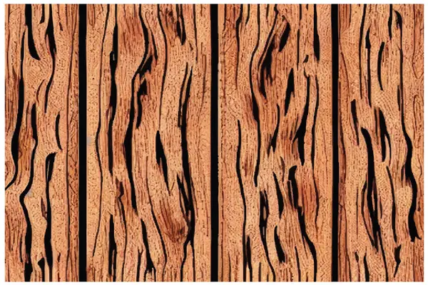 良い美しい木のパターンの背景 — ストックベクタ